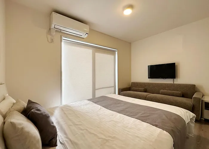 Bhotel Yutori - Beautiful 1Br Apt With Balcony For 3Ppl
